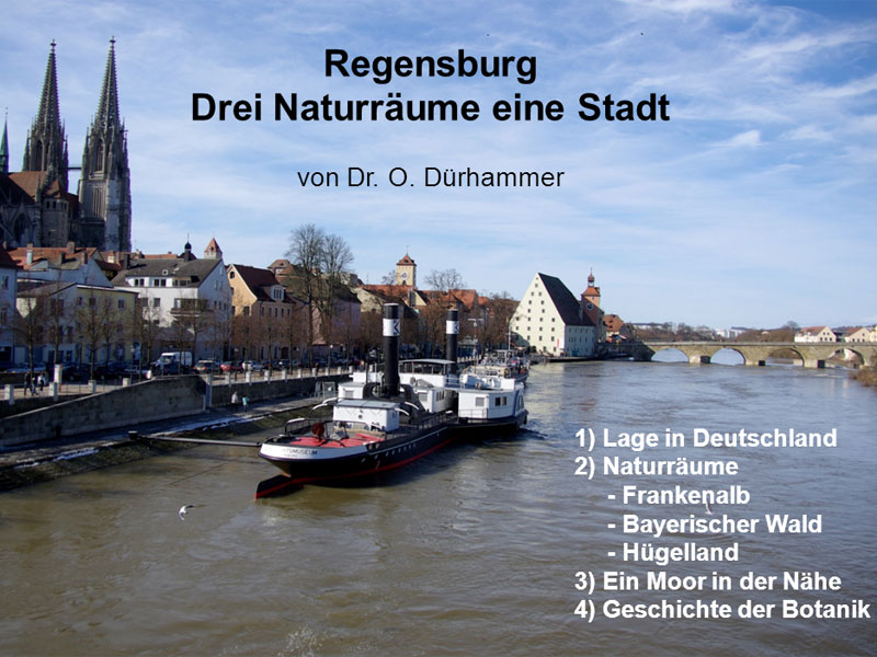Naturr&auml;ume um Regensburg