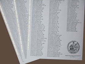 Dueroli-Studios Lesehilfe Verbreitungsatlas der Moose Deutschlands